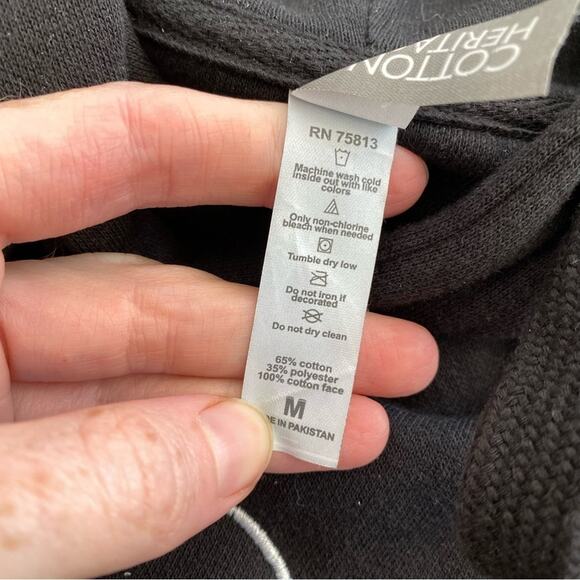 Awful3 Smiley Hoodie in Black - Picture 3 of 5